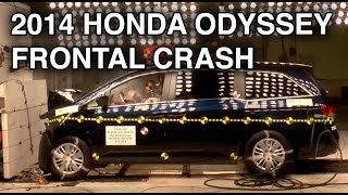 crash honda odyssey test
