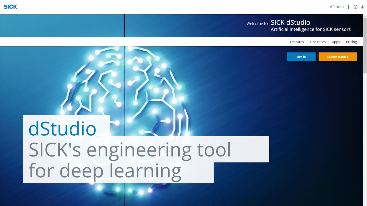 Deep Learning with SICK dStudio – Handle more complexity with less effort