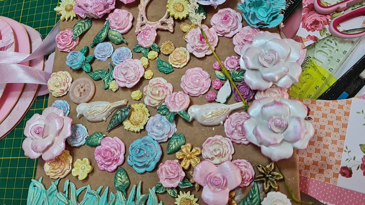 embellissements SCRAPBOOKING 2ème partie.