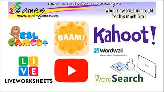 Fun Games on Wordwall | Free ESL Online Resources