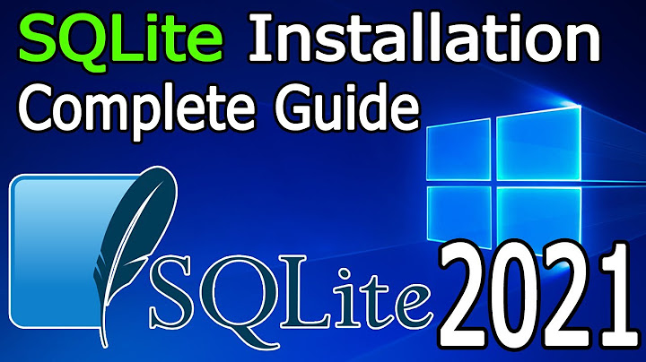 How to install SQLite3 on Windows 10 [ 2021 Update ] SQL Programming | Complete Guide