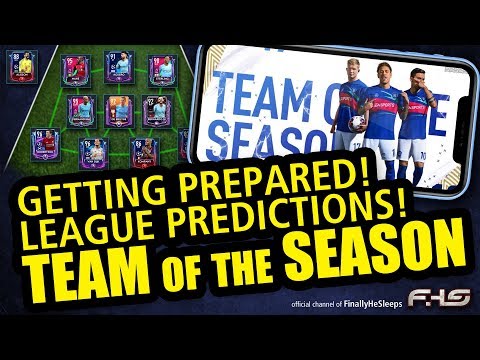 FIFA Mobile - Team of the Season (TotS) Prep and League Predictions