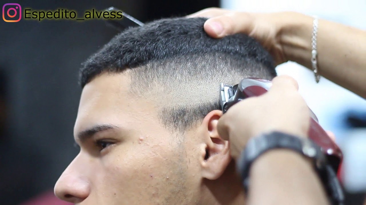 corte navalhado masculino