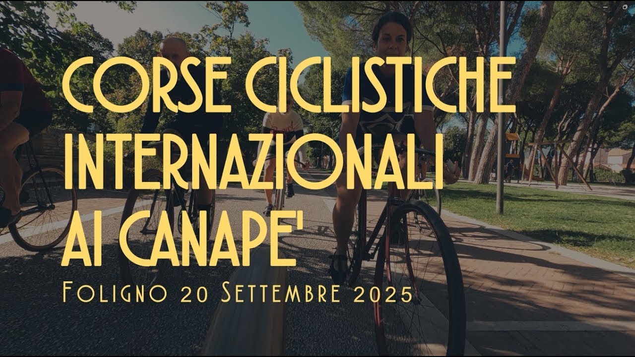 International Cycling Track Races at the Canapè - Foligno 2025