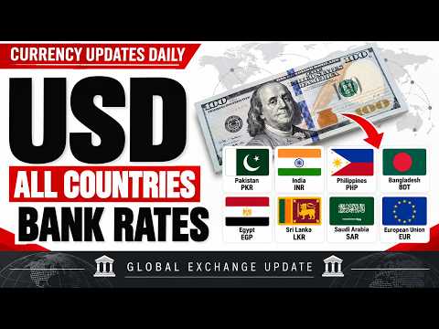 1 US Dollar to PKR, INR, PHP, BDT, SAR, EUR, EGP & LKR | Today's Exchange Rates