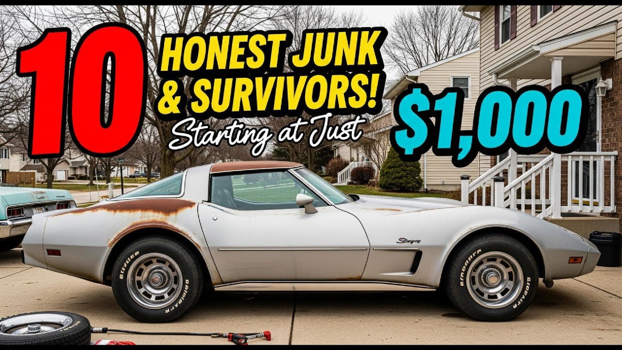 10 малоизвестных автомобилей для реставрации стоимостью до 3000 долларов | Honest Junk & Survivors