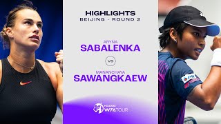 Download Lagu Aryna Sabalenka vs. Mananchaya Sawangkaew | 2024 Beijing Round 2 | WTA Match Highlights MP3