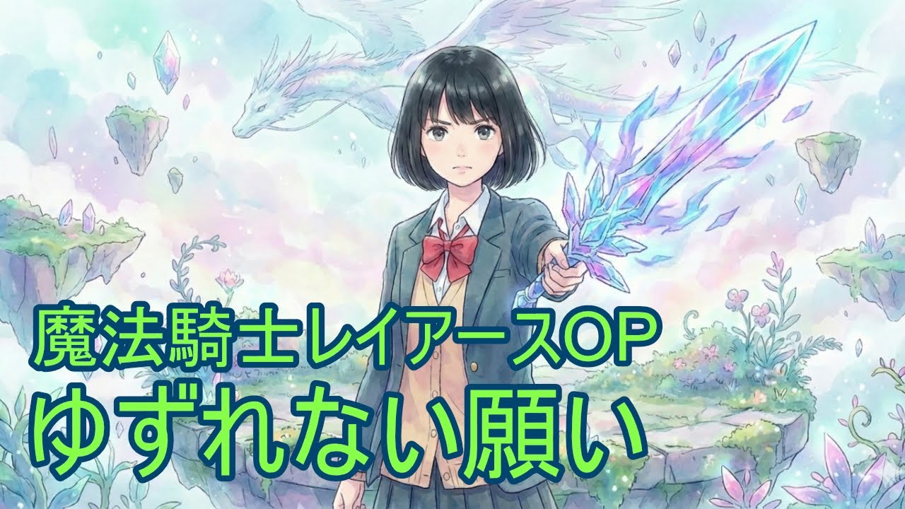 レイアースOP『ゆずれない願い』をガールズバンドがカバーした