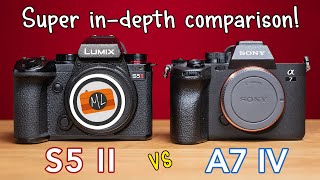 Panasonic S5 II vs Sony A7 IV - In-Depth Comparison!