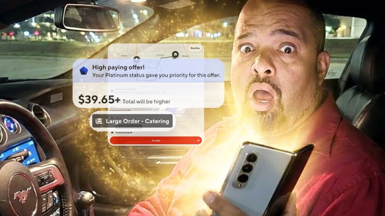 Я попробовал работать в DoorDash во время ОЧЕНЬ сложной смены, и вот что произошло!