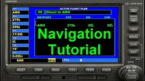 FSX Basics. Part 4, Basic VOR & GPS Navigation