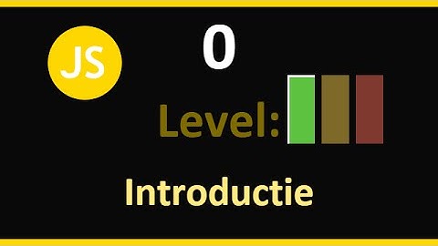 JavaScript Introductie - part 0