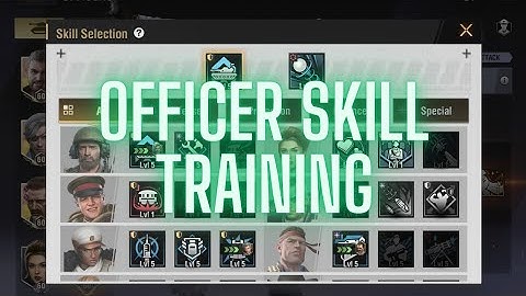 Warpath 7.0 - Officer skill training