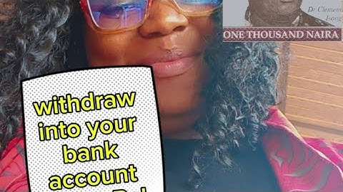 This app allows you to withdraw straight to your local bank — smooth and easy 💰