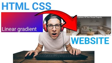 How to apply linear gradient  on  background image HTML CSS