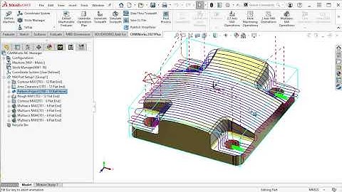 CAMWorks 2021Plus - Display Hidden Toolpath Moves
