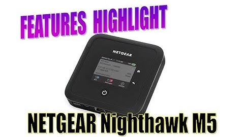 NETGEAR Nighthawk M5 Mobile Router with WiFi 6 (MR5200) – Ultrafast 5G
