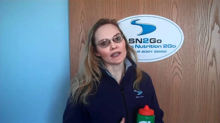 Dawn Weatherwax with Nutrition Tips Pre Marathon