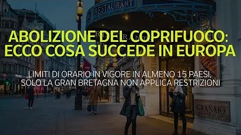 Quando è il coprifuoco ora?