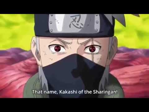 Kakashi Gets Two Sharingans Uses Susano For The First Time