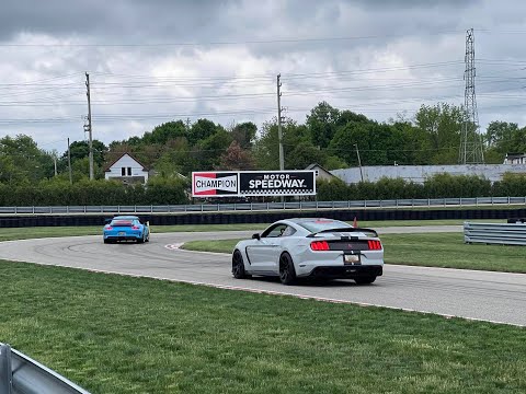 Southeast Michigan PCA HPDE at M1 Champion Motor Speedway 2023 in the Ford Shelby GT350R, GT3RS, GT3