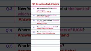 Who Invented Dynamite?/ gk questions in english/ quiz in english