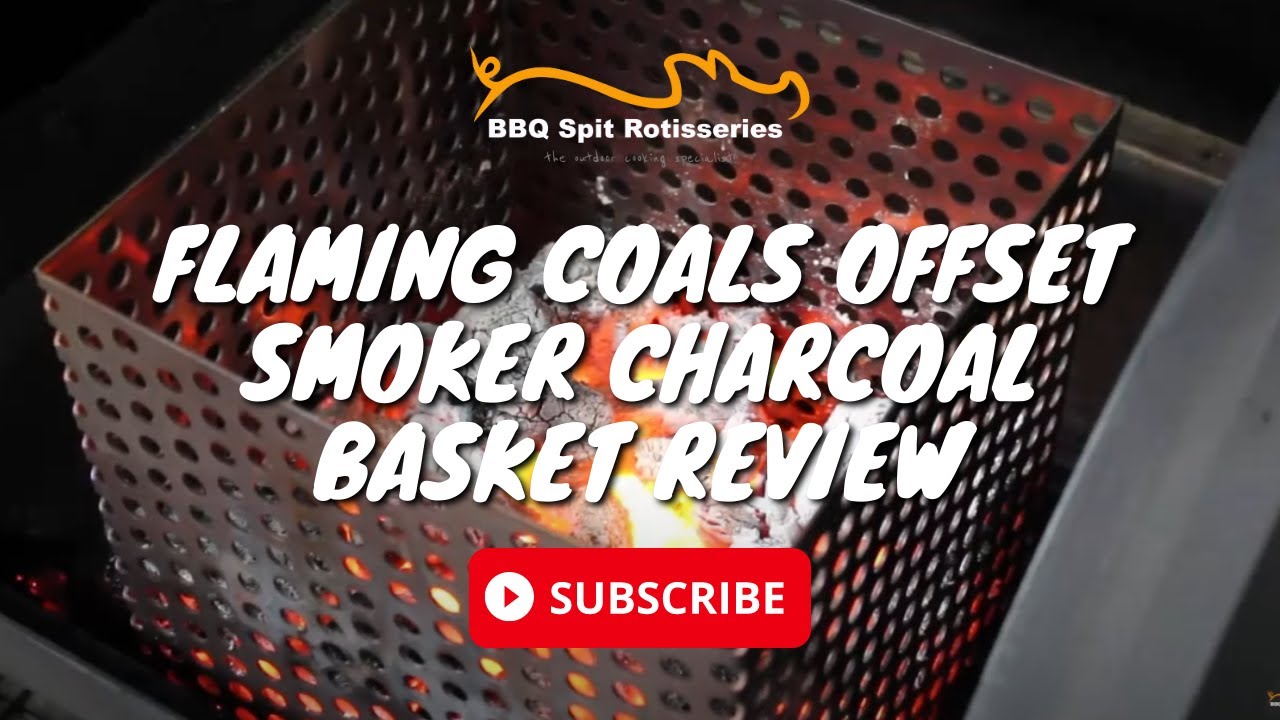 Stainless Steel BBQ Smoker Box Smoker Pit Details about   Charcoal Firebox Basket 