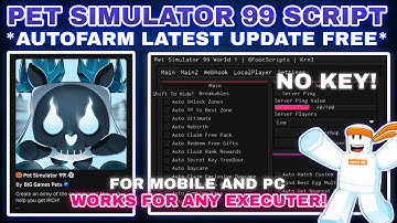 [New]♻️Pet Simulator 99 Script Pastebin **NO KEY** AutoFarm Latest | Fast Break | Halloween Keyless