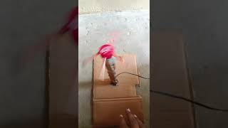 **DC Generator Experiment | Science Project | Working Model Explanation** ⚡ #dcgenerator