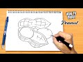 How to draw peanut