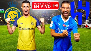 AL NASSR vs AL HILAL 🔴 EN VIVO con Cristiano Ronaldo por la Liga Profesional Saudí 2024 | REACCIÓN