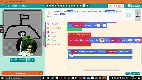 How to Make a Free Throw Game in Microsoft MakeCode Arcade