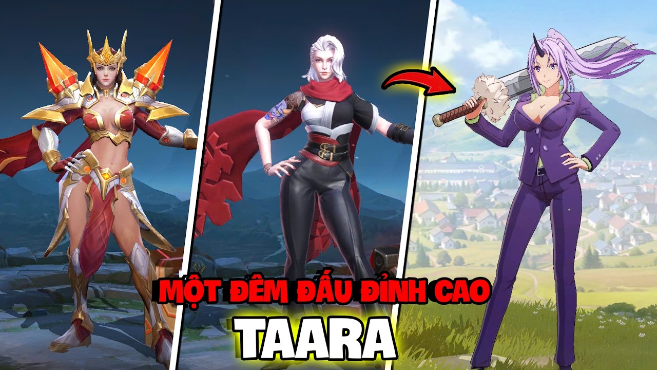 VUX MỘT ĐÊM ĐẤU ĐỈNH CAO TẤT CẢ SKIN TAARA LEO TOP 20 VIỆT NAM ĐẦY CĂNG THẲNG