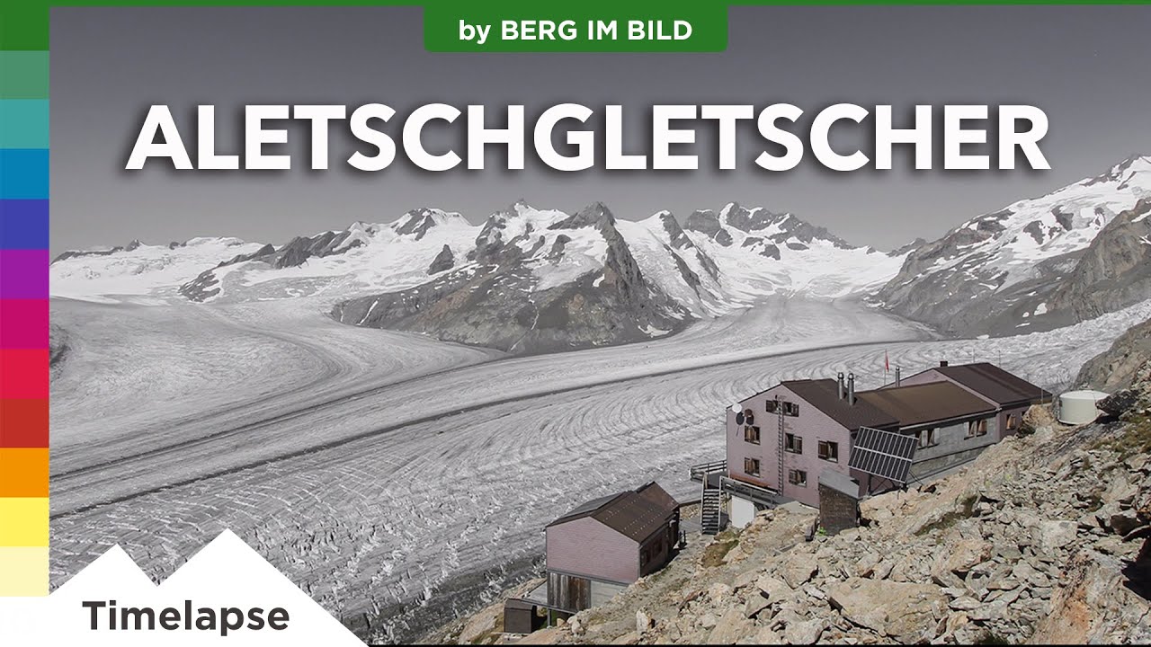 Aletschgletscher  Zeitraffer 2015   2020