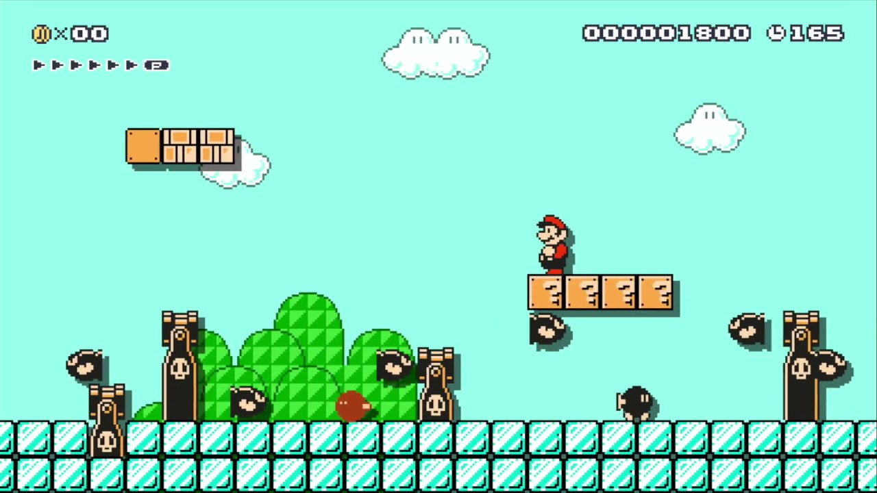 氷上の戦場 (SMB W7-1 REMIX) by KOHI3 - SUPER MARIO MAKER - NO COMMENTARY 1AU