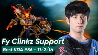 Fy God CLINKZ SOFT SUPPORT 4 Pos | Dota 2 7.35c Pro Gameplay screenshot 1