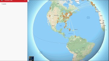 Turning the WSJTX FT8 .adif logfile into a google map view.