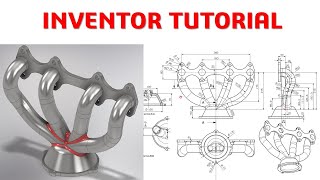 Celebrity Inventor 2021 Tutorial #227 | 3D Model Exhaust Manifold Advanced Wealth
