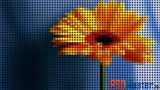 Обработка фотографий в фотошопе (изображение из кружков) Обработка фотографий в фотошопе (изображение из кружков)