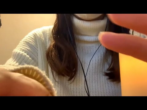 🕯ASMR | 囁き雑談 | Whisper | 50の質問に答えながら自己紹介とハンドムーブメント| hand movements 🎞