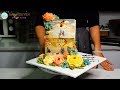 AMAZING MAKE 3D BOOK CAKE WITH BEAUTIFUL FLOWERS | Bánh Sách Tuyệt Vời Cùng Những Bông Hoa Xinh Xắn