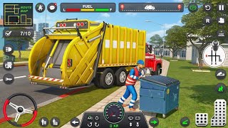 Garbage Truck Offroad Simulator, Caminhão De Lixo Coleta da Cidade: Jogo Android screenshot 2