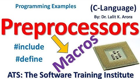 preprocessor Directives | Preprocessor in Hindi