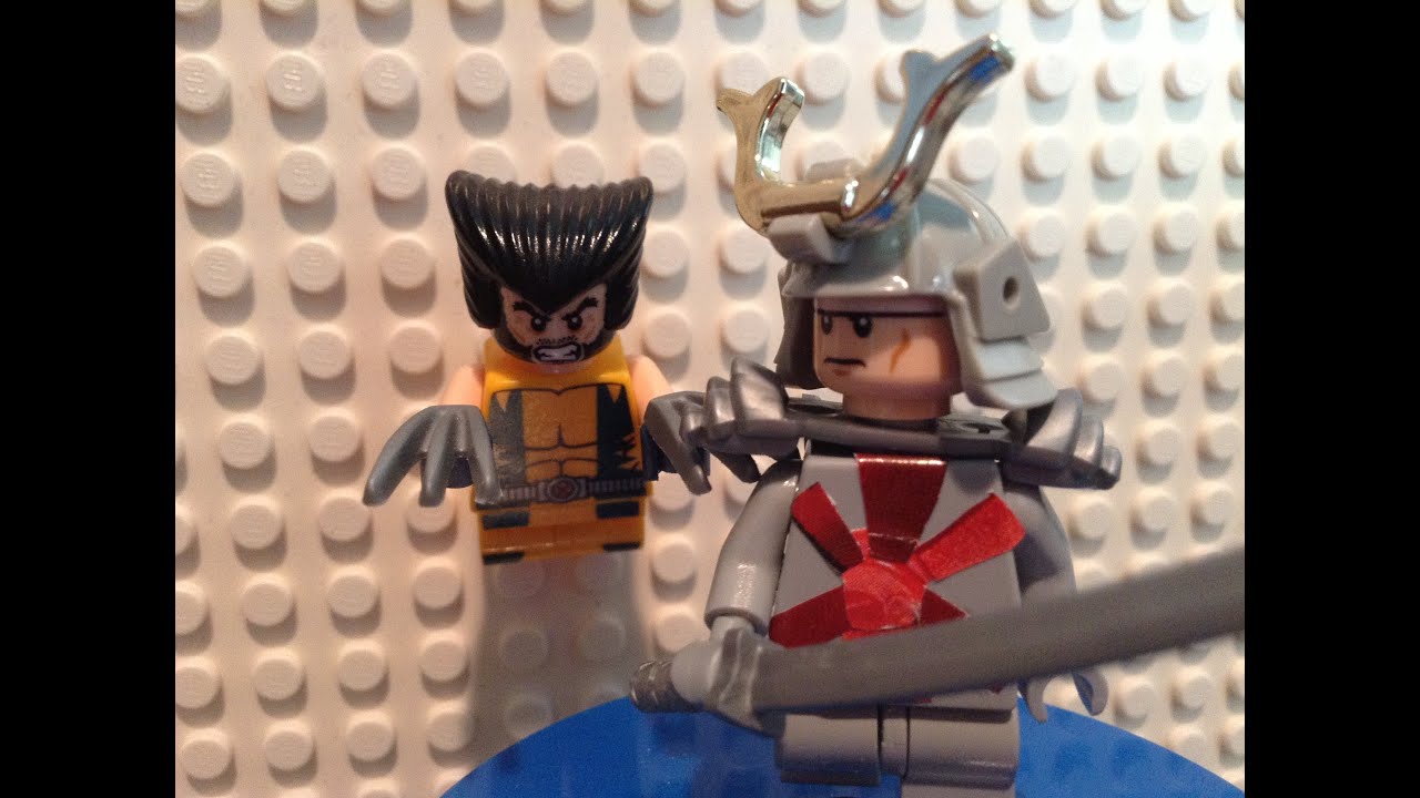 LEGO Marvel X-Men Silver Samurai Custom Minifigure - YouTube