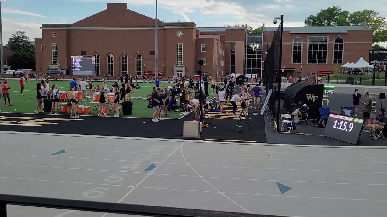 2024 Wake Forest Invitational W Fast 800 m Heat YouTube