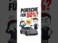 Der 1%-Trick: wie ein 100.000-€-Porsche fast nichts kostet