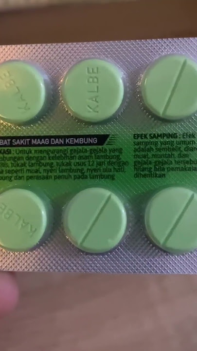Promag Tablet Kunyah untuk gastritis akut #gastritis #maag #sakitperut #shorts