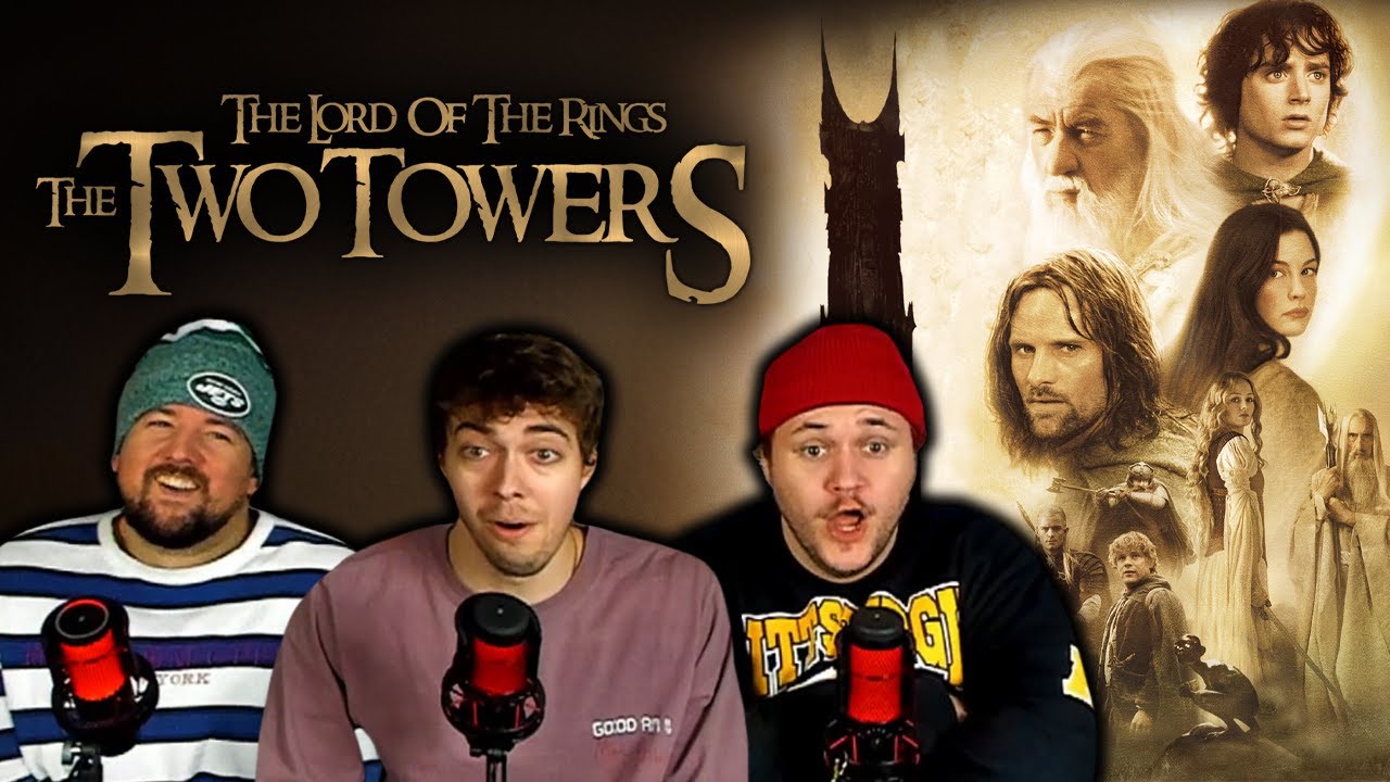 his first time watching *LORD OF THE RINGS: THE TWO TOWERS* (Movie Reaction/Commentary)