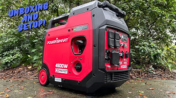 Inverter Generator Unboxing, Setup and First Start! | Part 1 | PowerSmart PS5045CE Review