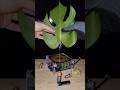 🌿 Tesla coil project #leaf #plant #battery #ledbulb